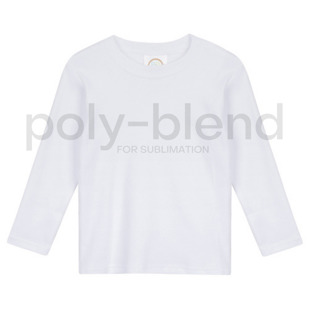 Boy's Long Sleeve Embroidery Blanks